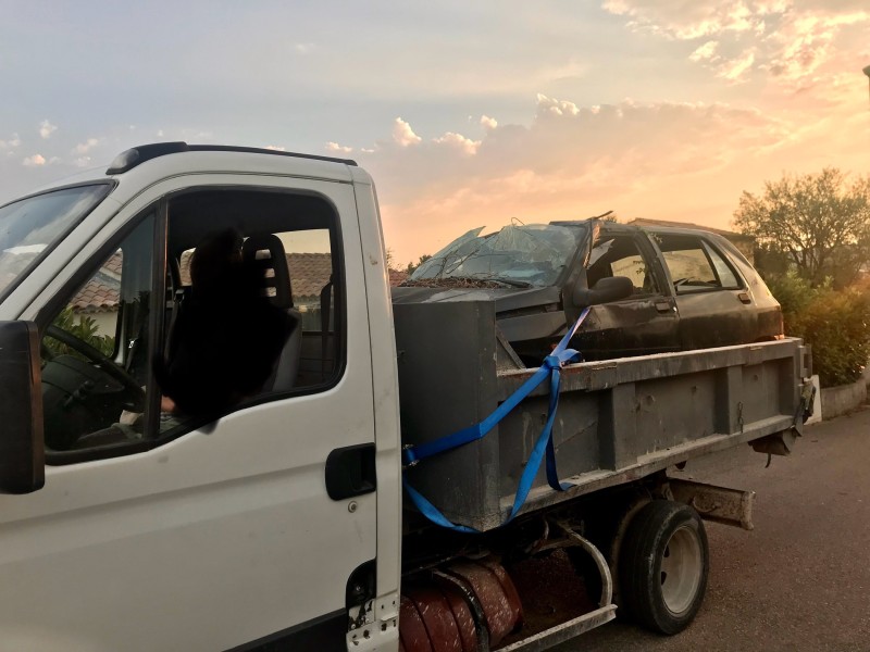  Enlèvement, d’épave à Aix en Provence 